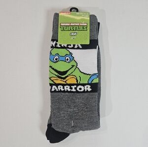 Teenage Mutant Ninja Turtles Crew‎ Socks 2 Pairs Multicolor Nickelodeon